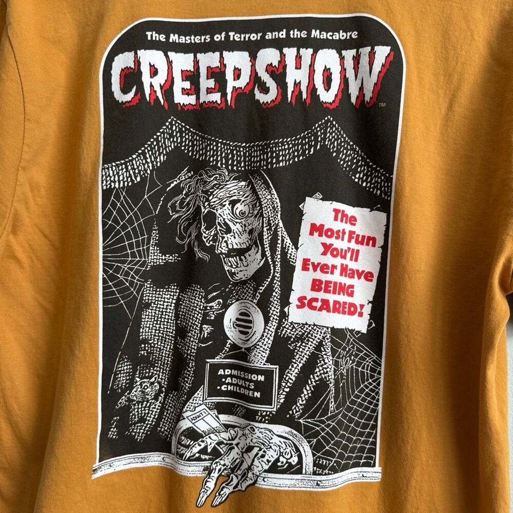 CREEPSHOW Taurus Entertainment Company Short Sleeve Graphic Tee Large